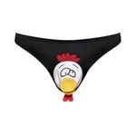 Male Power Choke the Chicken Bikini - One Size - Black