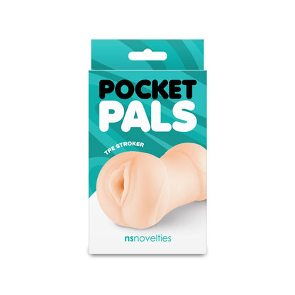 NS Novelties Pocket Pals Vagina Stroker - Realistic - White