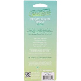 Goodhead Pussy Licker Spray Mint Flavor - 1 Fl Oz