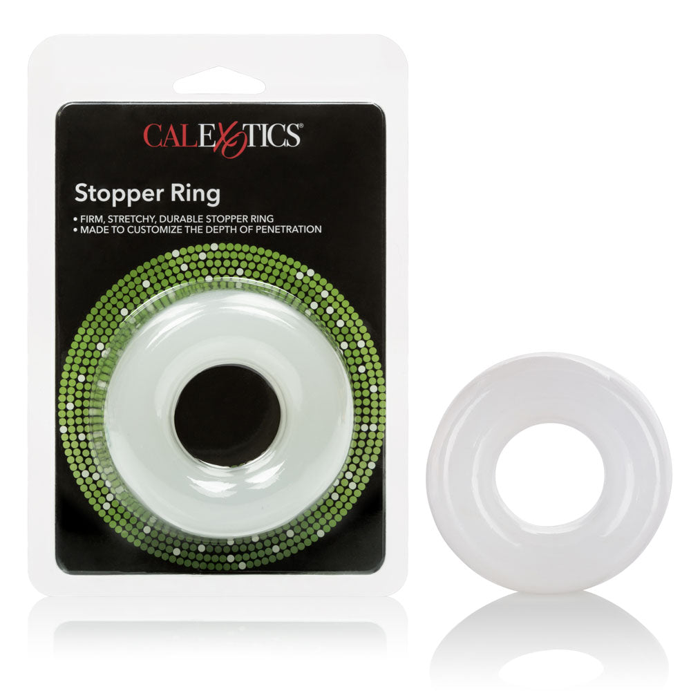 CalExotics Stopper Ring – Flexible Cock Ring – Clear