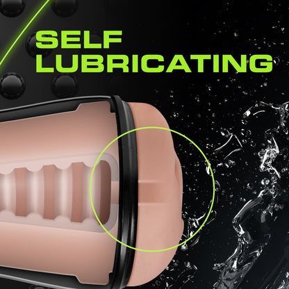 M for Men Soft & Wet Self Lubricating Stroker Cup - Beige