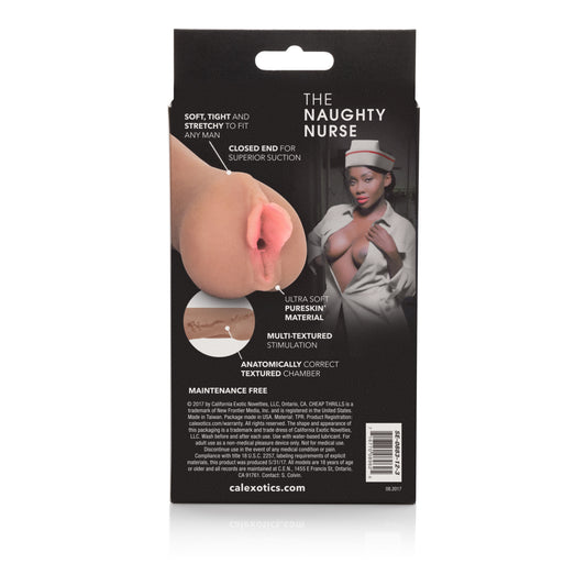 CalExotics Cheap Thrills Naughty Nurse - Realistic Design - Brown