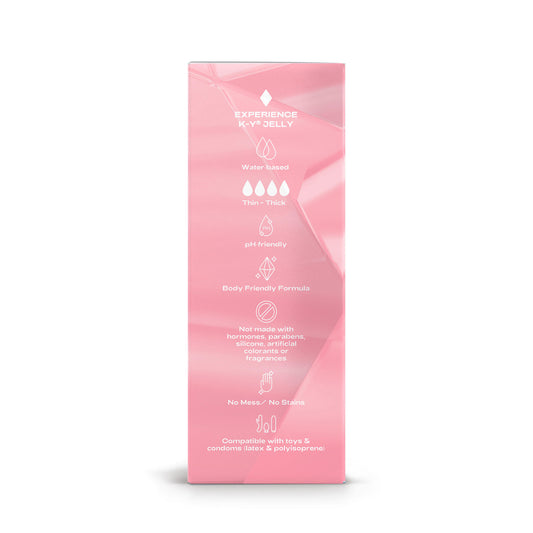 K-Y Jelly 4 Oz Tube - Water-Based Personal Lubricant