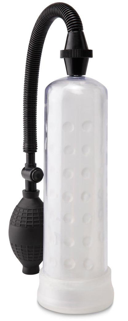 Pipedream Silicone Power Pump - Clear Vacuum Pump for Enhanced Size