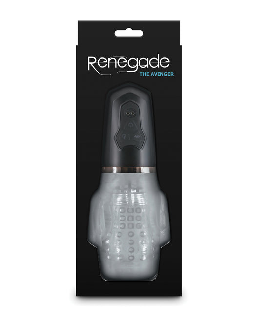 Renegade Avenger Male Electronic Masturbator – Black