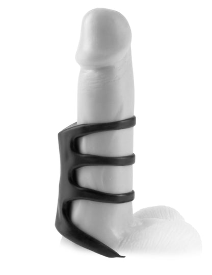 Fantasy X-Tensions Vibrating Power Cage – Black