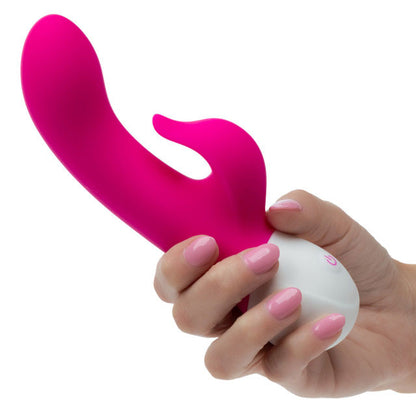 CalExotics Basic Essentials Rechargeable Dual Pleaser - Pink - Multi-Speed Massager