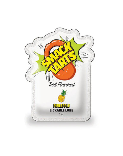 Little Genie SMACK Tarts Lube 3ML Pouch Display – Sour Pineapple