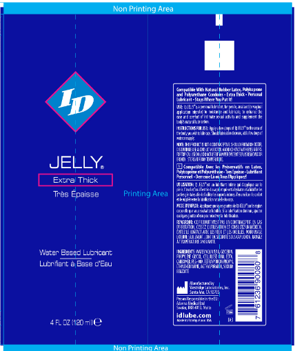 ID Jelly Extra Thick Water Based Lubricant 4 Oz – Thick Personal Lubricant