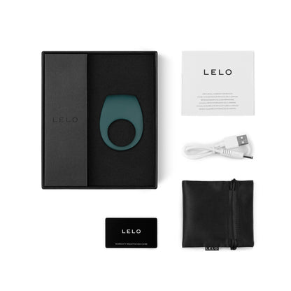 Lelo Tor II Couples Ring – Waterproof Rechargeable Vibrating Ring – Green