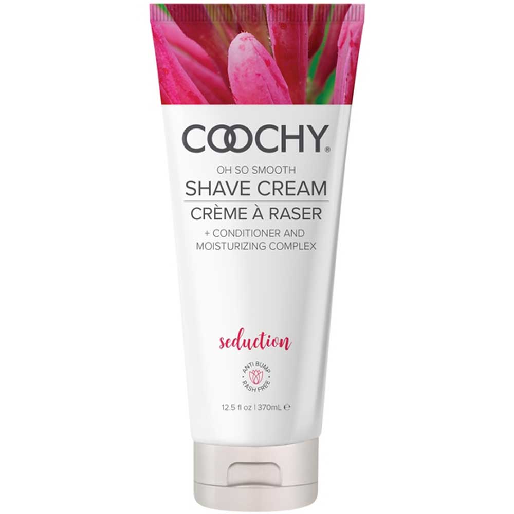 Coochy Oh So Smooth Shave Cream - Seduction - 12.5 Oz - Gentle for All Skin Types