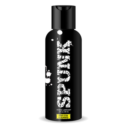 Spunk Lube Hybrid 2 Fl Oz – Water-Based Silicone Lubricant – White