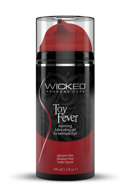 Wicked Toy Fever Warming Lubricating Gel for Intimate Toys - 3.3 Fl. Oz.