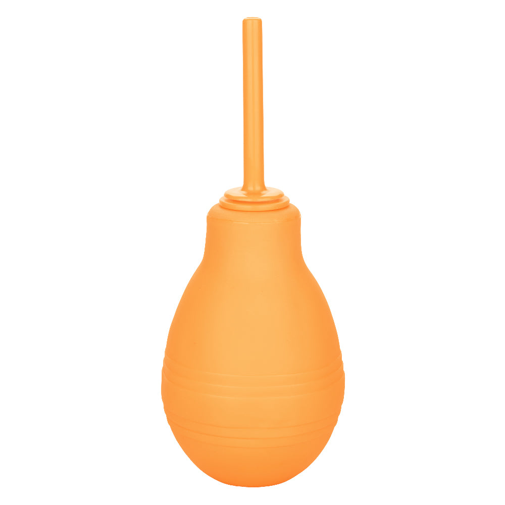 CalExotics Cheeky One-Way Flow Douche - Orange - Leak-Free Design
