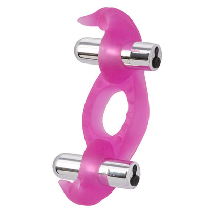 CalExotics Silicone Triple Orgasm Erection Enhancer – Pink – Rechargeable