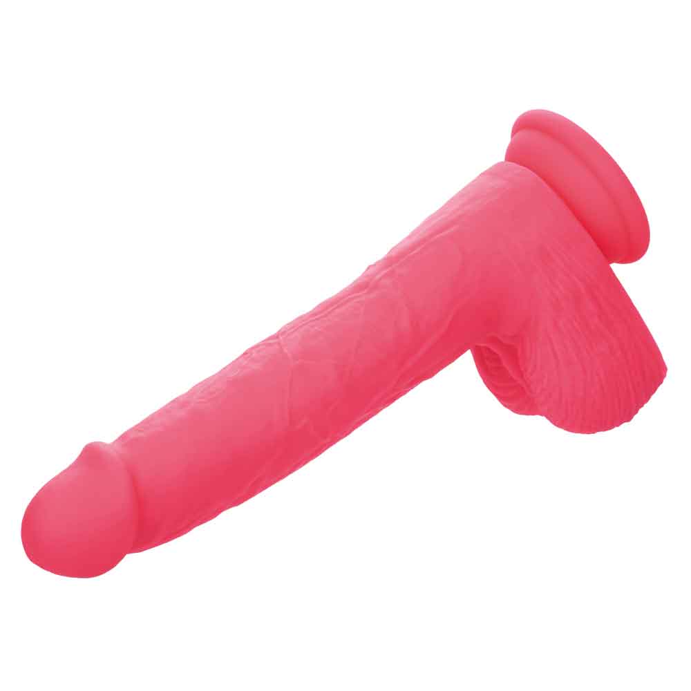 CalExotics Rechargeable Rumbling and Thrusting Silicone Stud - Pink