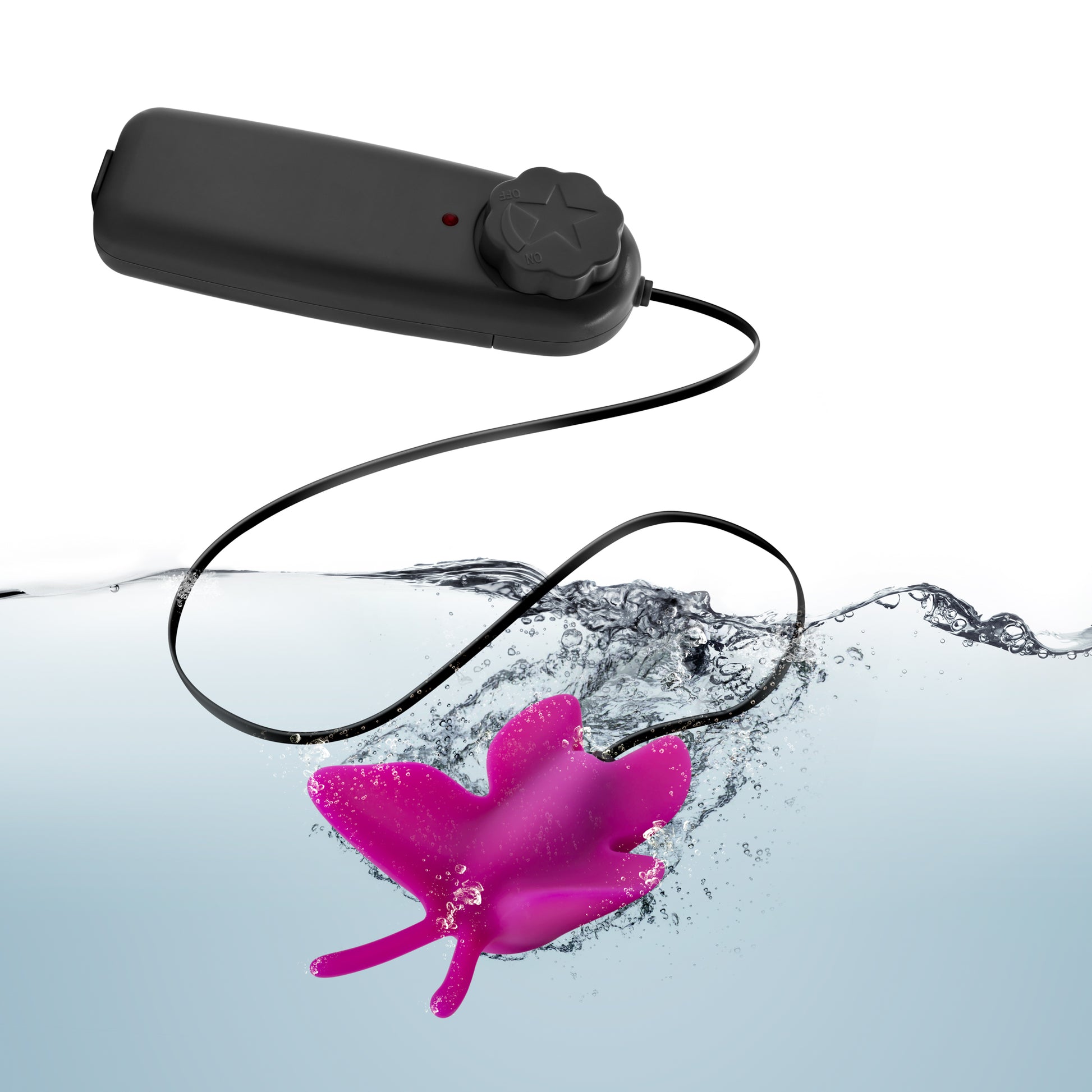 Blush Luxe Butterfly Teaser – Vibrating Toy with Multi-Speed Functionality – Fuschia