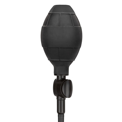 Colt XXXL Pumper Plug with Detachable Hose – Inflatable Silicone Plug – Black