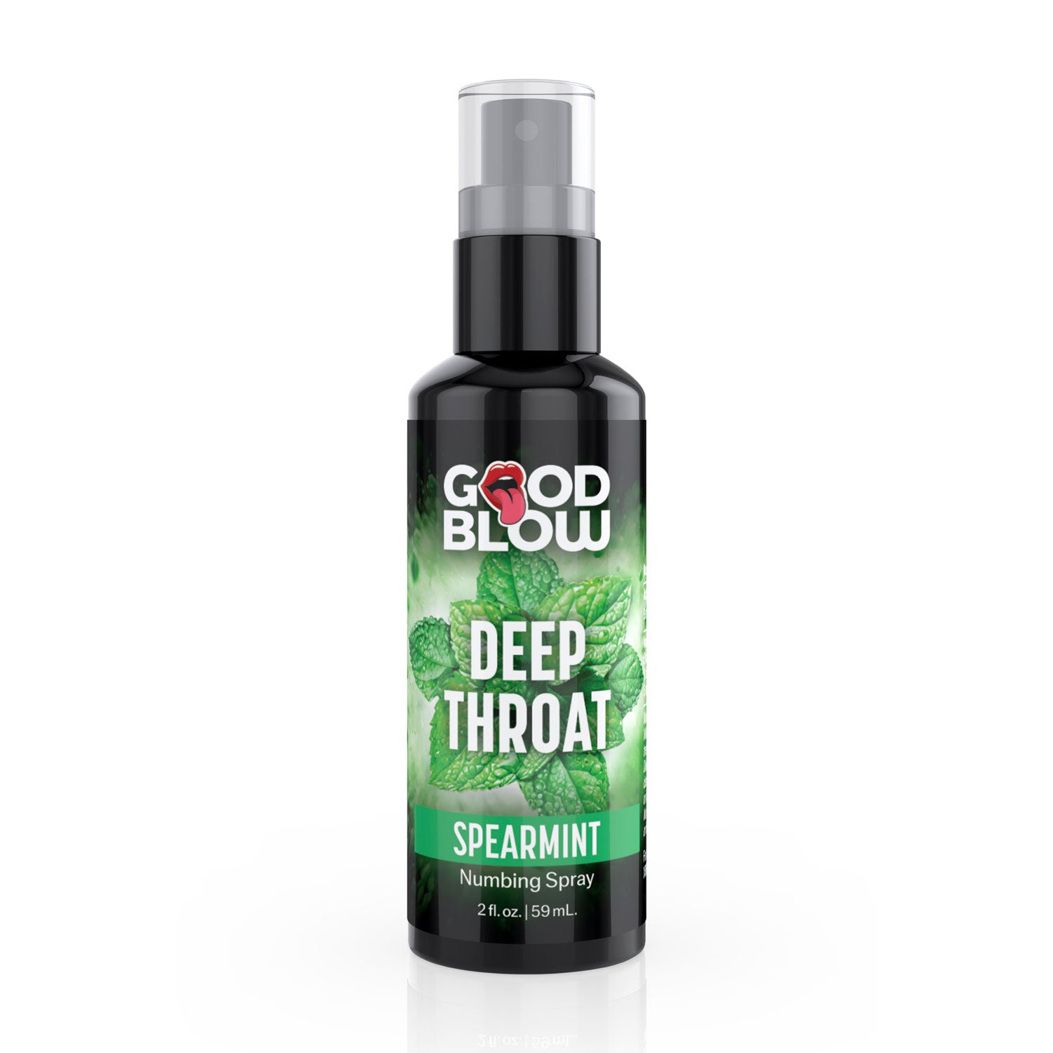 XR Brands Deep Throat Spray - Oral Numbing Spray with Spearmint Flavor