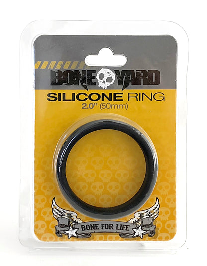 Boneyard Silicone Ring 50mm - Black - Durable and Comfortable Design