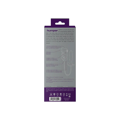 VeDO Humper Rechargeable Dual C-Ring with Anal Plug - Purple