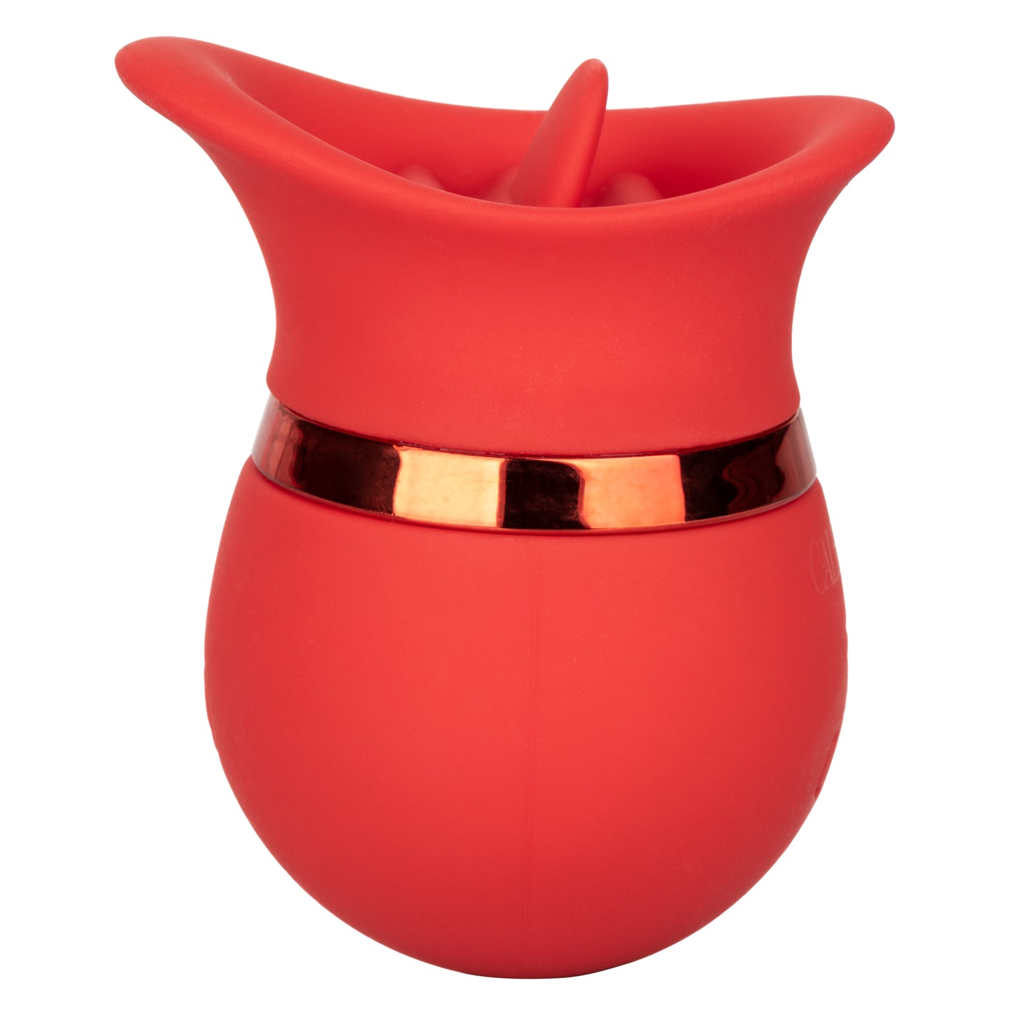 CalExotics French Kiss Sweet Talker Mini Massager with 12 Functions - Red