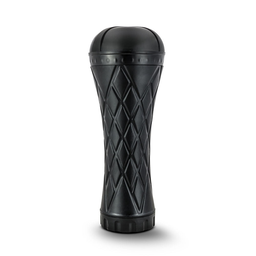 M for Men Torch Luscious Lips Stroker – Black/Beige