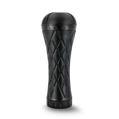 M for Men Torch Luscious Lips Stroker – Black/Beige