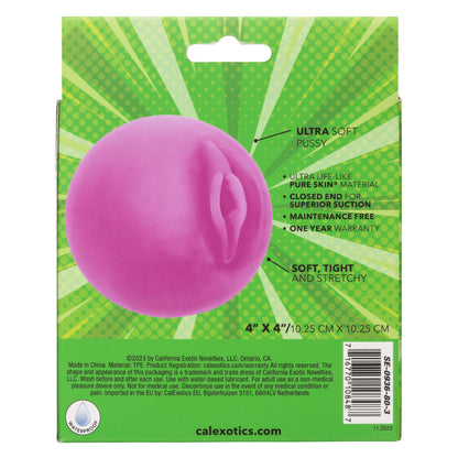 CalExotics Pop Sock! Pussy Masturbator – Purple – Ultra Life-Like Design
