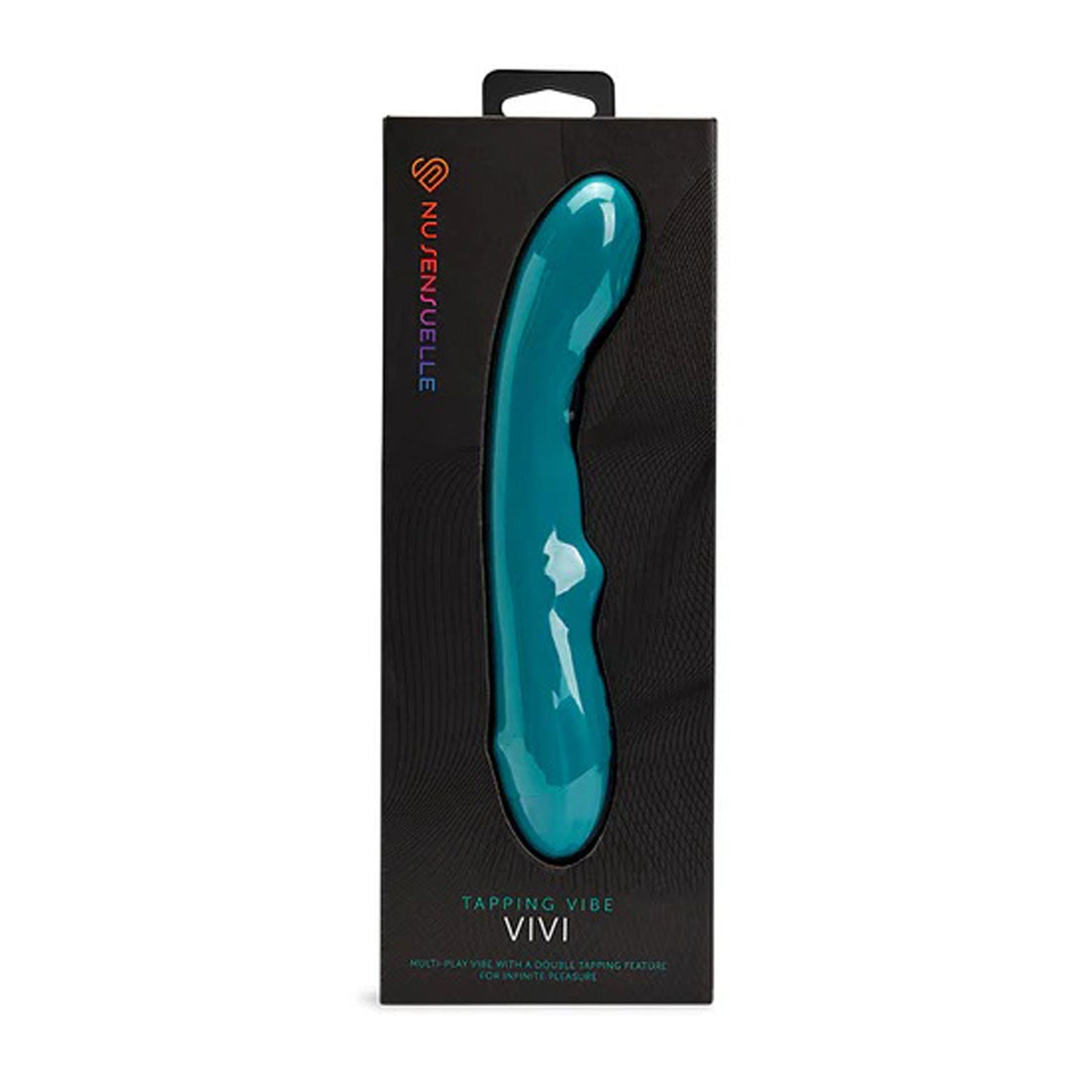 Nu Sensuelle Tapping Vibe Vivi – Multi-Function G-Spot Vibrator – Emerald Green