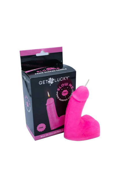 Viben Blow Me Penis Candle – Fun Novelty Candle – Pink