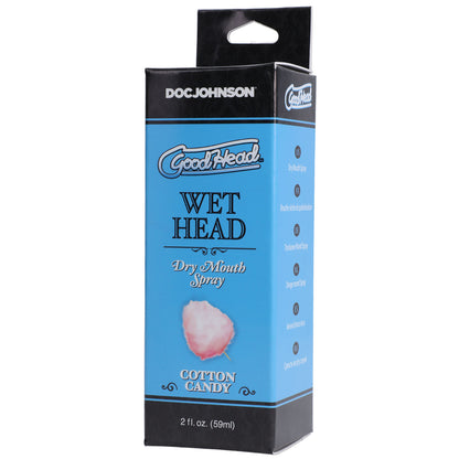 Goodhead - Wet Head - Dry Mouth Spray - Cotton Candy - 2 Fl. Oz. (59ml)