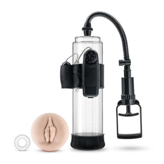 Blush Novelties VX 4 Male Enhancement Pump System - Clear