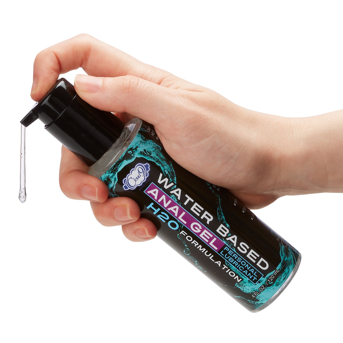 Cloud 9 Novelties Anal Play H20 Gel – Water-Based Personal Lubricant – 4 Fl. Oz.