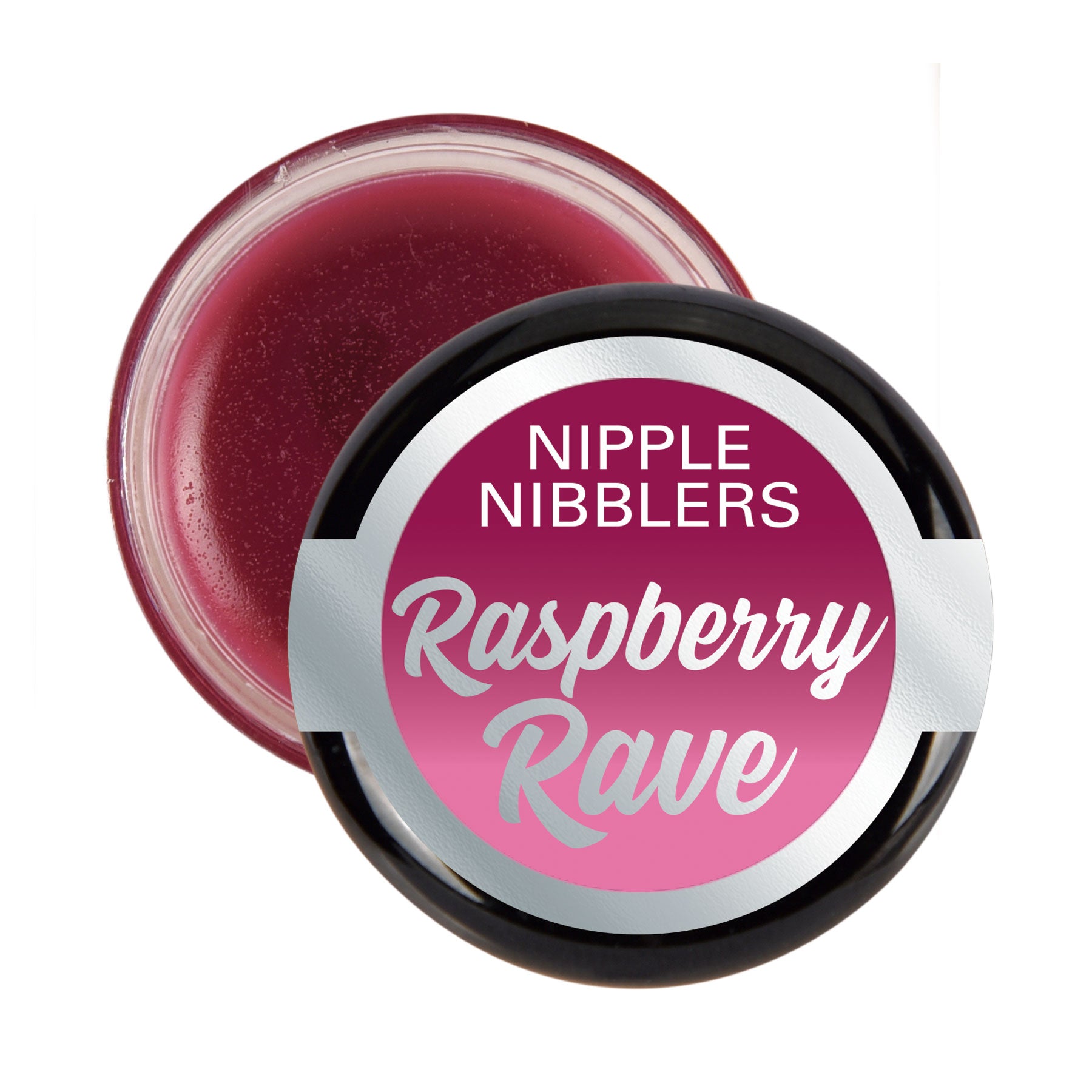 Jelique Nipple Nibblers Tingle Balm - Raspberry Rave - Nipple Sensitivity Enhancer - 3gm Jar