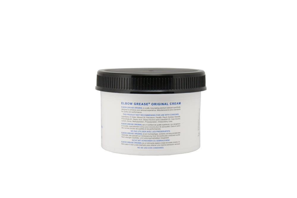 Elbow Grease Original Cream - Long-Lasting Premium Lubricant - 9 Oz