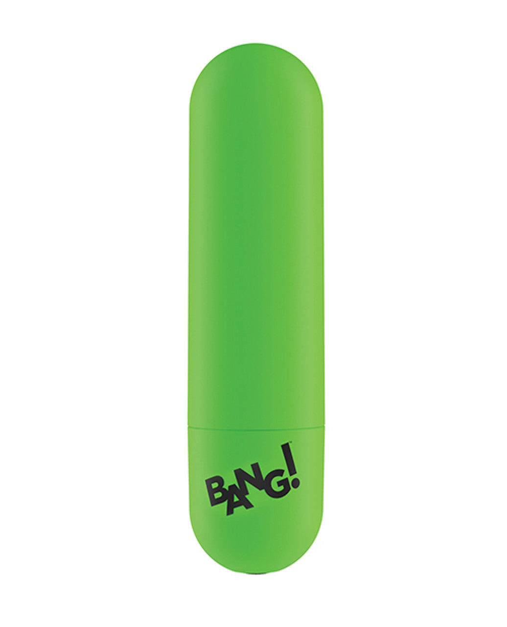 XR Brands Glow in the Dark Bullet with Remote - Green - 28 Vibration Patterns