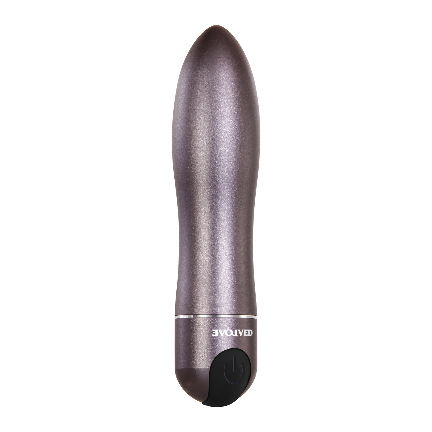 Evolved Novelties Travel-Gasm 10-Speed Waterproof Bullet Vibrator - Gunmetal