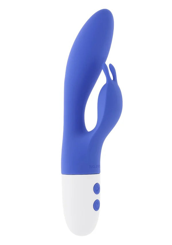 Evolved Novelties Funny Bunny G-Spot Vibrator with Clitoral Stimulation – Purple
