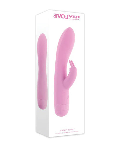 Evolved Novelties Cushy Bunny G-Spot Clitoral Stimulator – Pink