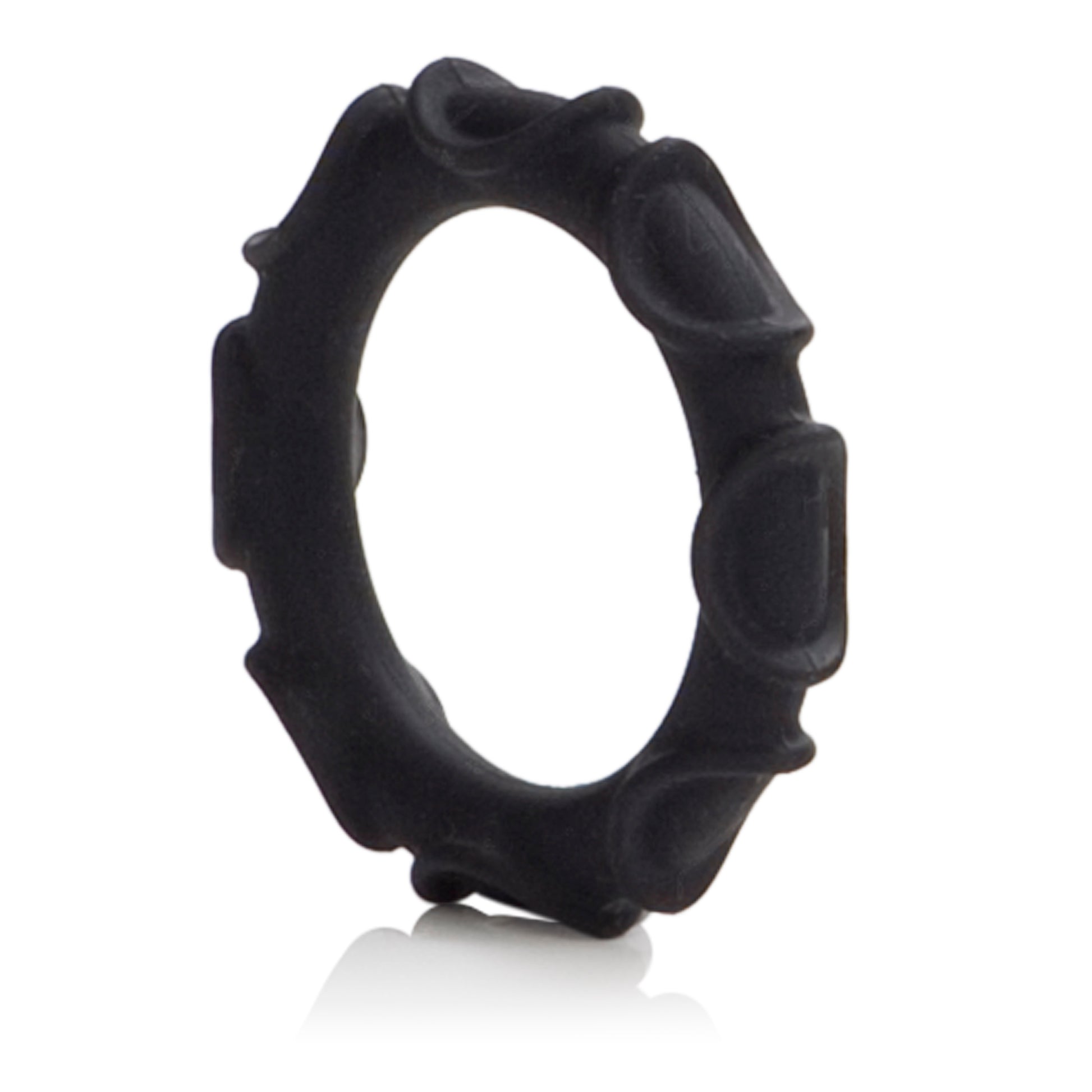 CalExotics Atlas Silicone Ring - Sturdy Erection Enhancer - Black