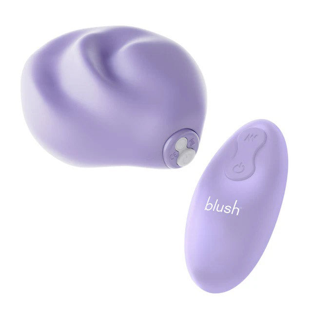Urself PulsePad Dual-Sided Vibrator with Wireless Remote – Lavender