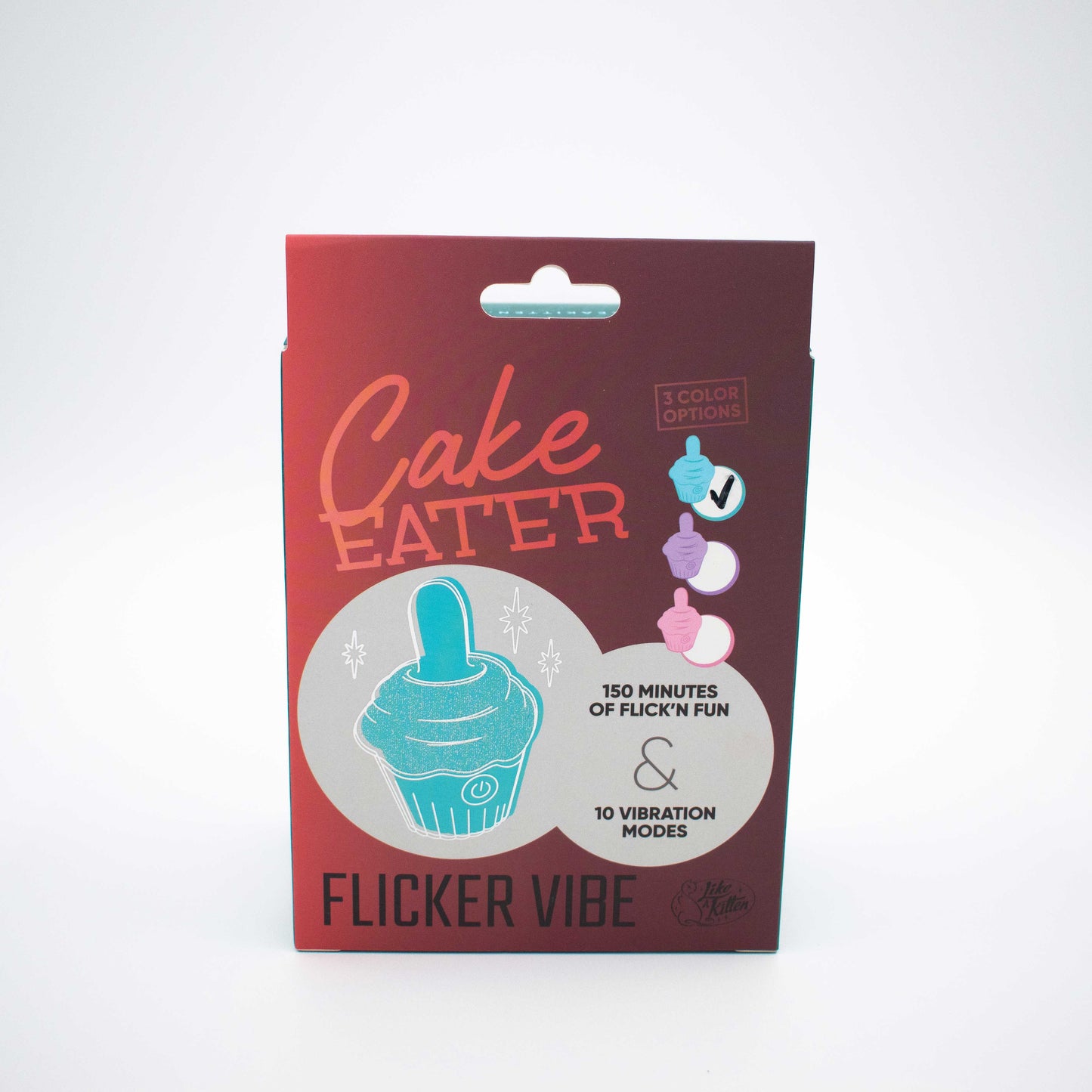 Like A Kitten Cake Eater Clit Flicker Stimulator - Blue
