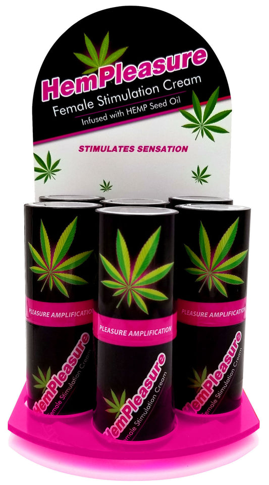 Body Action Hemp Pleasure Female Stimulation Cream – Maximum Strength Arousal Cream – 0.5 Oz