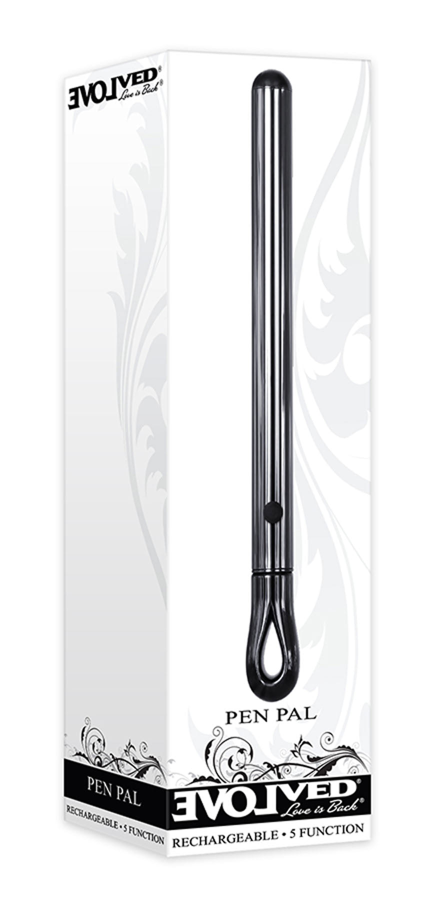 Evolved Novelties Pen Pal Vibrating Device – Silver