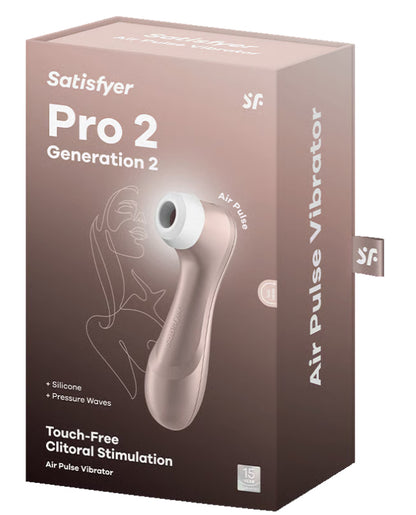 Satisfyer Pro 2 Generation 2 Clitoral Stimulator - Rose Gold