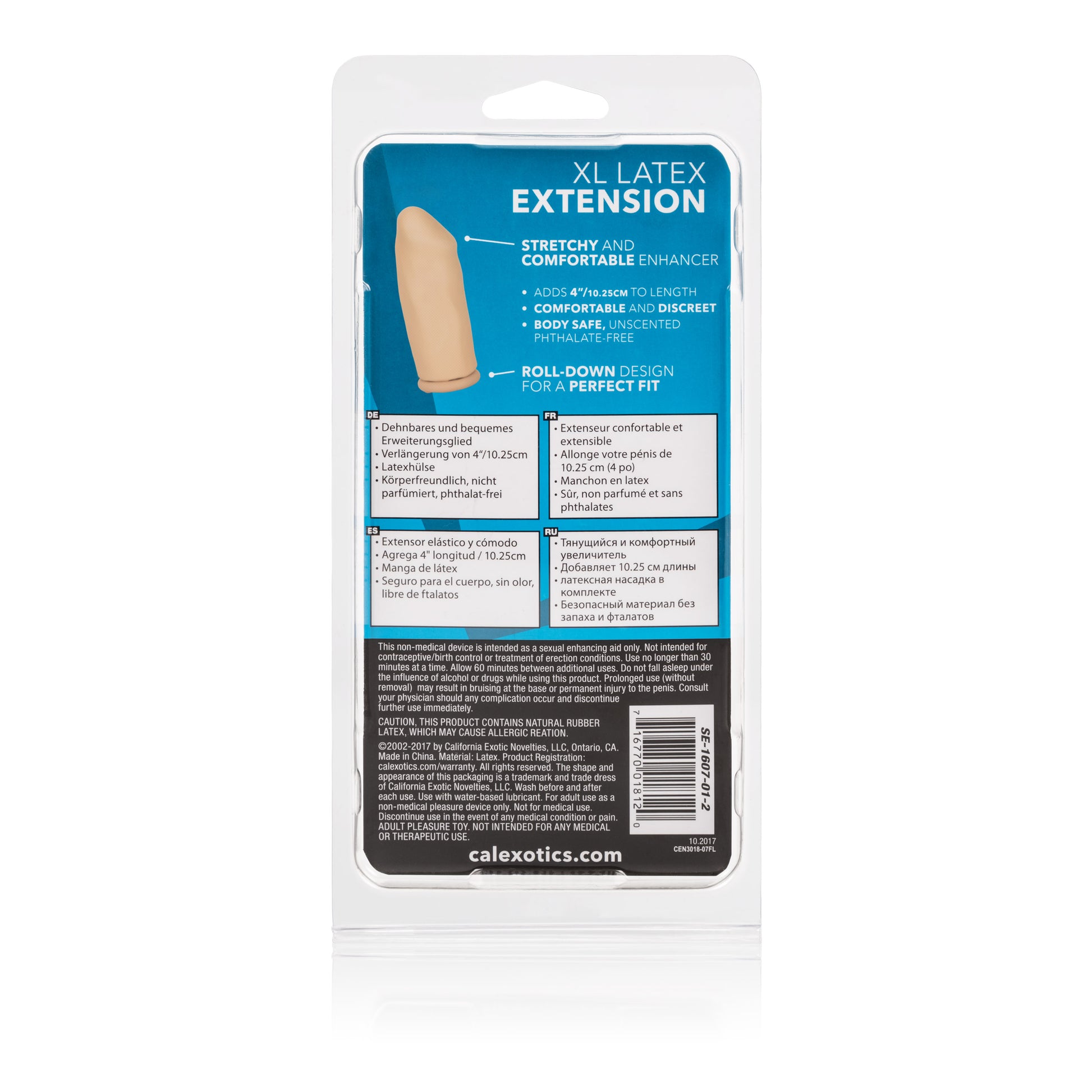 CalExotics 4 Inch Latex Extension – Ivory
