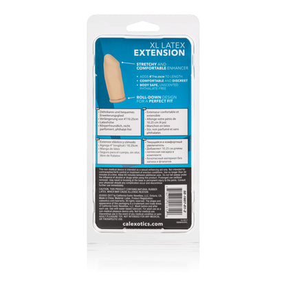 CalExotics 4 Inch Latex Extension – Ivory