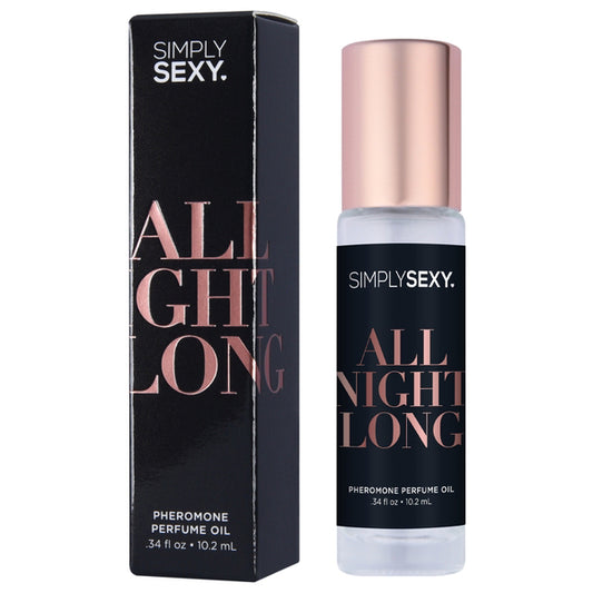 Simply Sexy All Night Long - Pheromone Perfume Oil Roll on - .34oz | 10.2ml