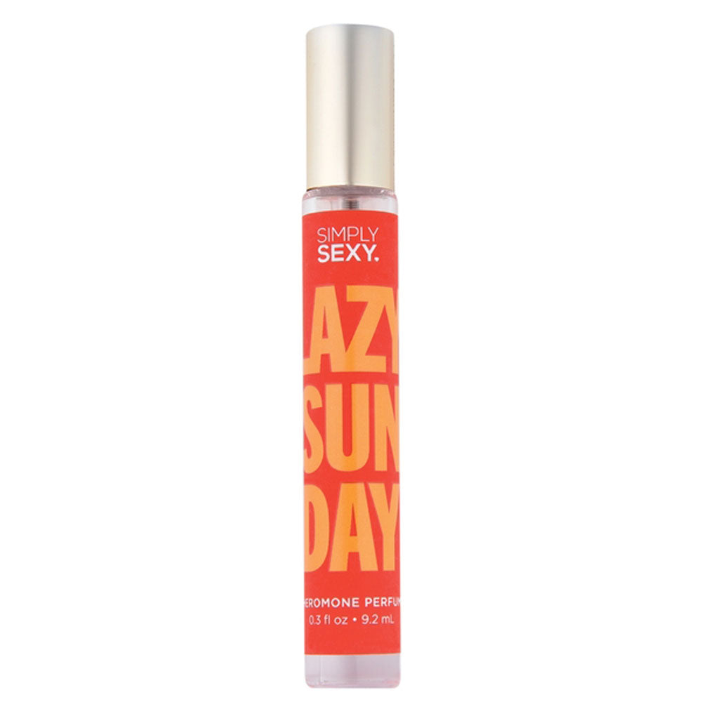 Simply Sexy Pheromone Perfume Lazy Sunday – Citrus and Woody Scent – 0.3 Oz